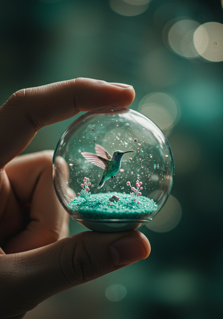 Beija-Flor no Frasco